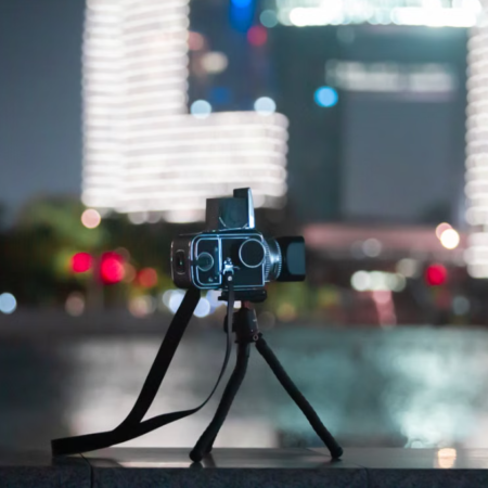 Retro-Style Time-Lapse Recording | On-Site Night Scene Video Service