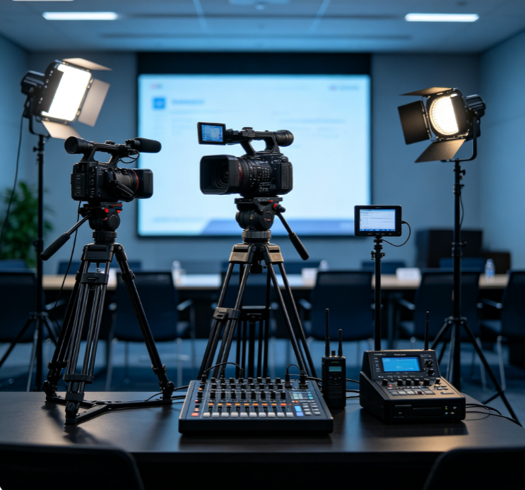 On-site Videography and Filming Planning and Execution Package for Small to Medium-Sized Events